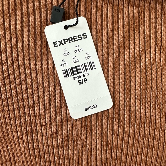 Express ribbed long sleeve sweater - Picture 2 of 4